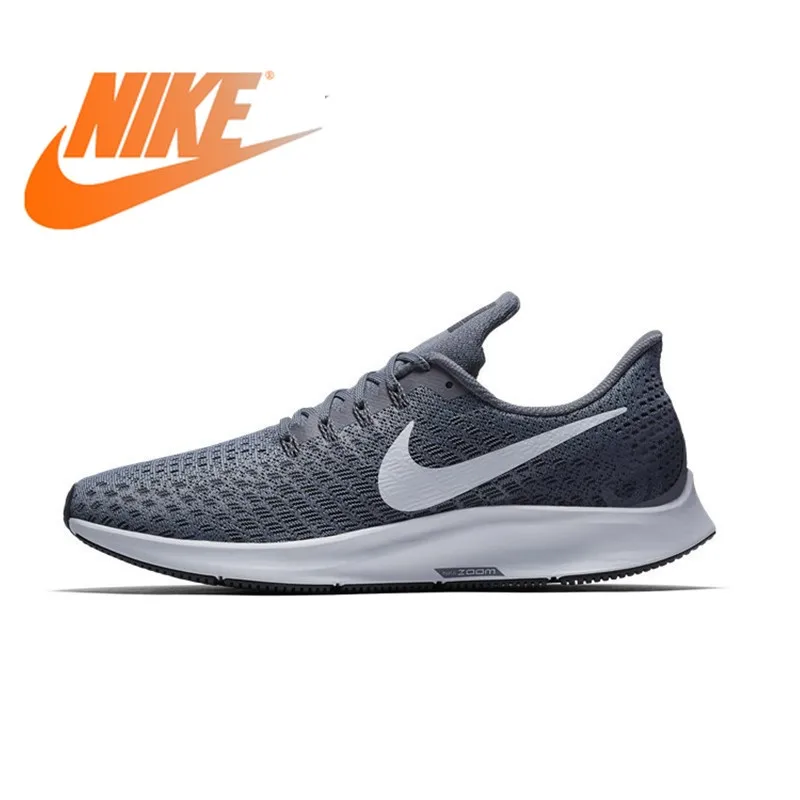 

NIKE AIR ZOOM PEGASUS 35 Men Running Shoes Mesh Breathable Stability Support Sport Sneakers Footwear Designer Athletic 2019 New