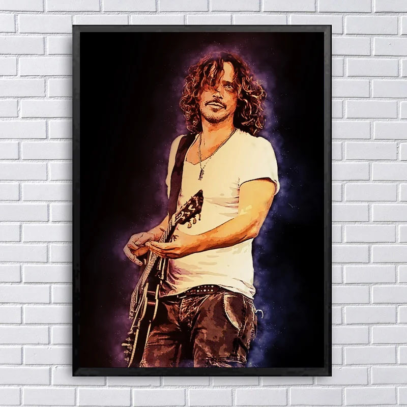 

Chris Cornell Canvas Poster Painting Print Wall Art Home Decor
