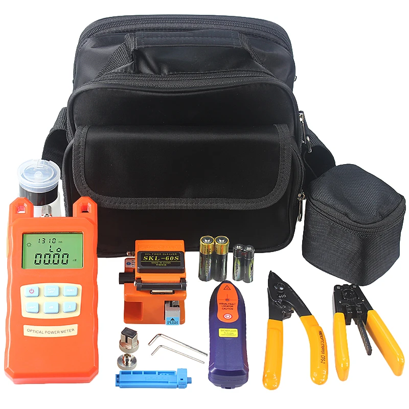 

22 type optical fiber cold junction kit SKL-60S optical fiber cutter mini pen optical power meter