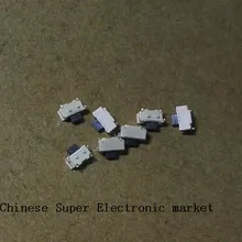 50 шт. 2*4*3,5 мм мини SMD MP3/MP4 кнопочный переключатель боковой SMD 2X4X3,5 мм Переключатель Audrey