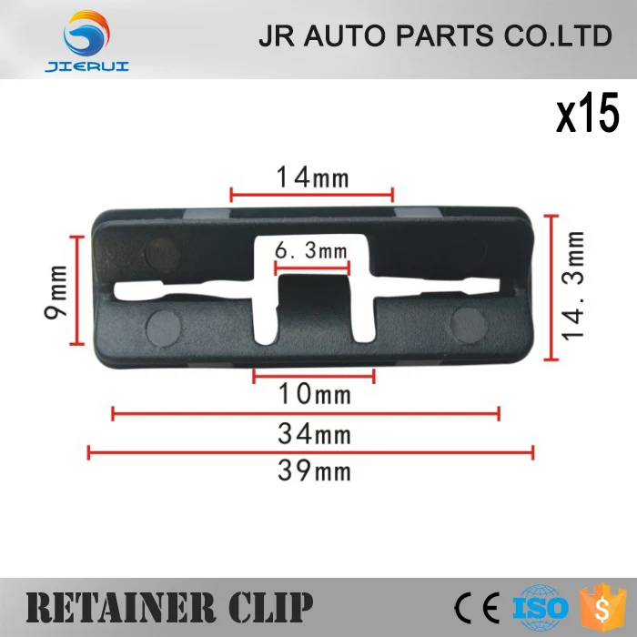 15X FOR LAND ROVER DISCOVERY 3 4 RANGE ROVER SPORT DOOR WHEEL ARCH TRIM CLIPSin Auto Fastener