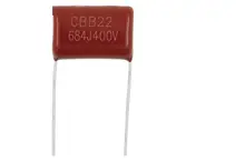 50pcs CBB22 capacitance, 400V684J 15MM feet from 0.68UF