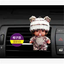 Christmas for girl Supplies Auto Outlet Car clip Perfumes Seat Styling monchichi Air Freshener Magic Fragrance happy new year