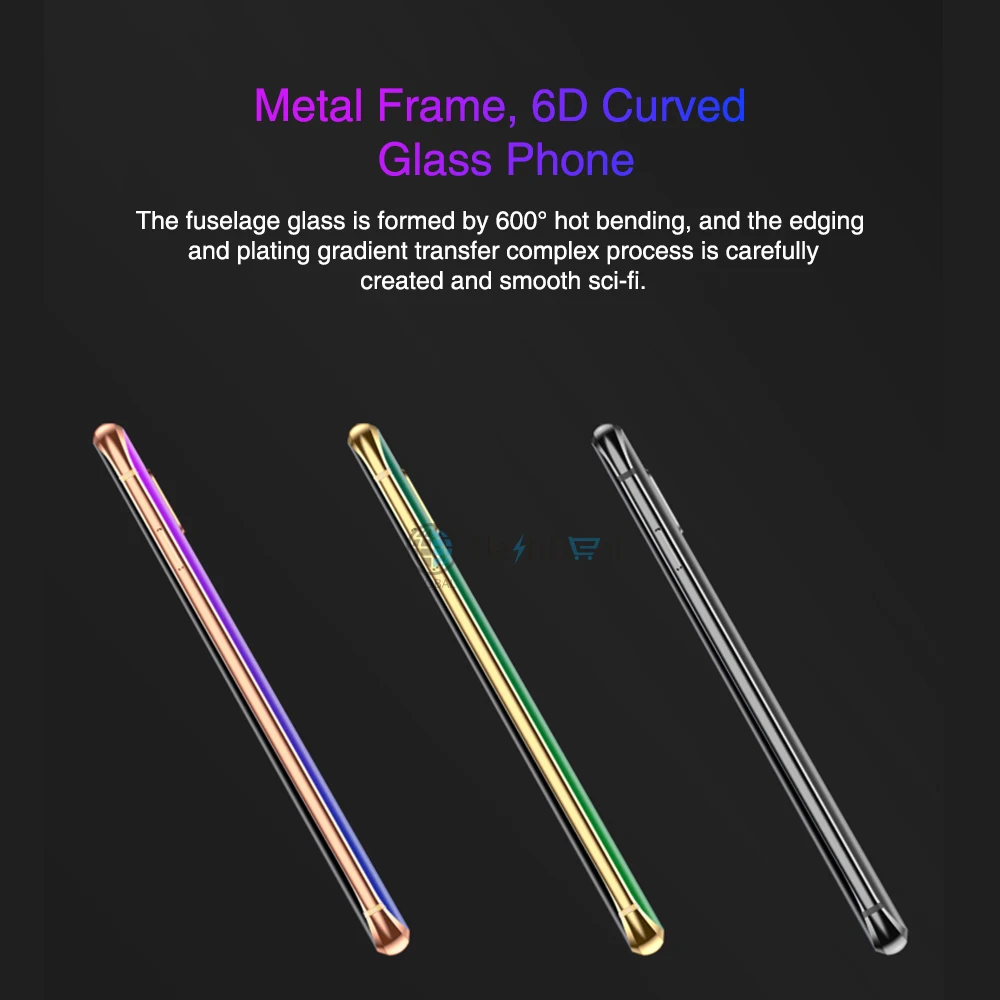 Mini Smartphone K-Touch i10 Quad Core 3GB 64GB 3.46Inch 6D Curved Glass Screen Android 8.1 Face ID WIFI Smallest 4G Smartphone