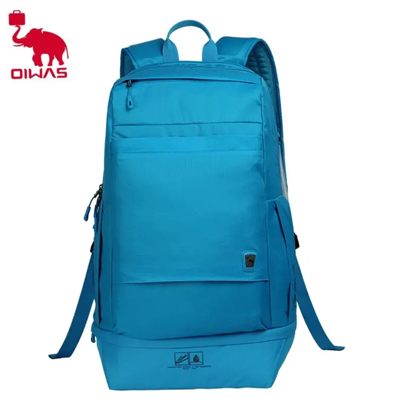 

Oiwas Multifunctional Large Capacity Design Men Male Shoulder Bag Casual Laptop Notebook Bags School Backpack Blue