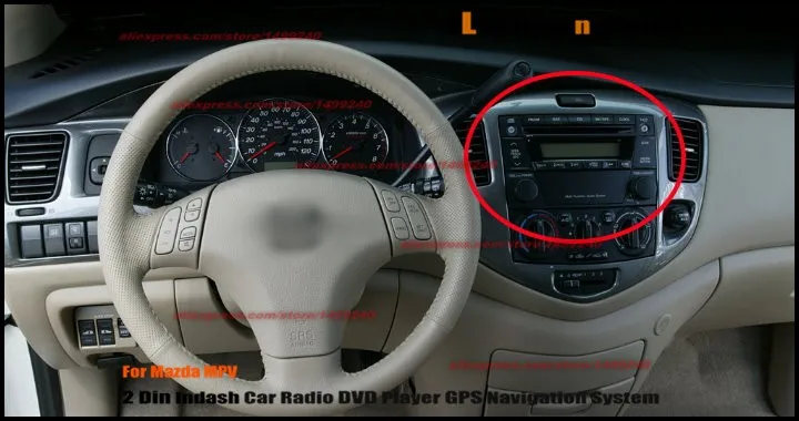 Cheap Liislee For Mazda MPV 1997~2010 - Radio CD DVD Player GPS Map Nav Navi Navigation System / Double Din Car Audio Installation Set 2 Cheap Liislee For Mazda MPV 1997~2010 - Radio CD DVD Player GPS Map Nav Navi Navigation System / Double Din Car Audio Installation Set 2