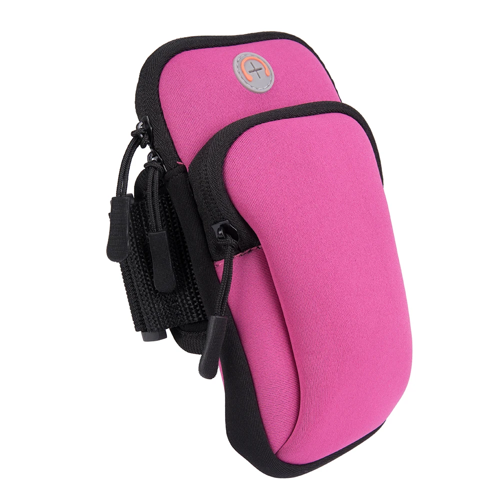 Discount Cycling Neoprene Arm Bag Sport Armband Double Pocket Multi-Function Outdoor Running Waterproof Bag 4
