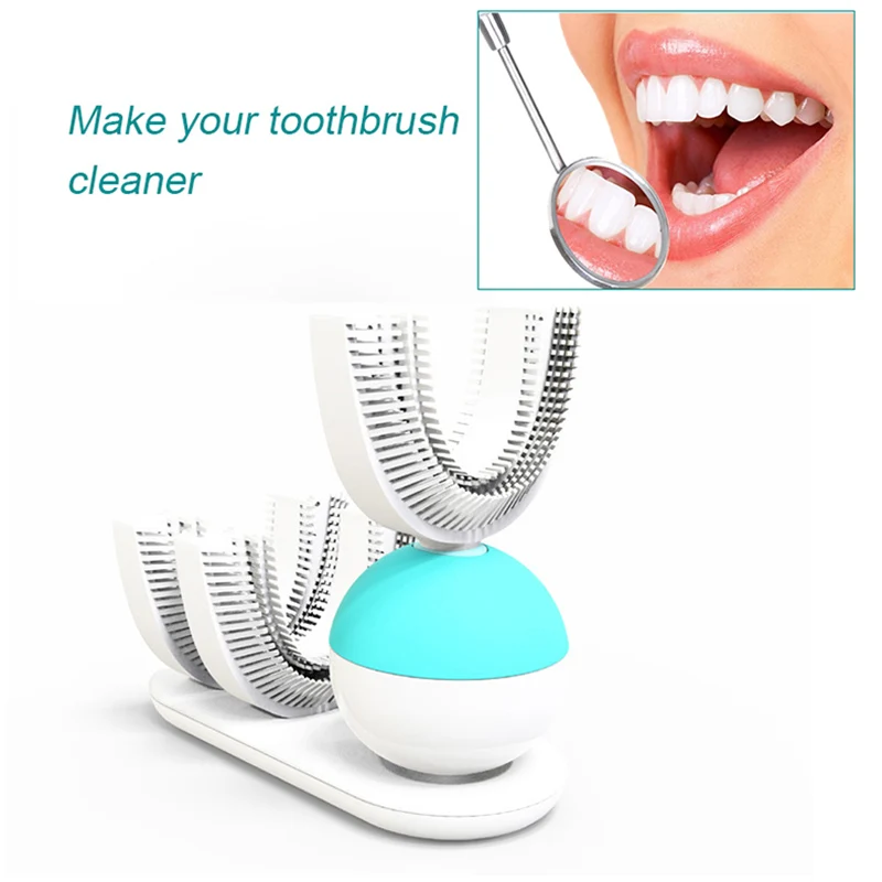 

Durable U Shape 360 Degree Clean Automatic Electric Toothbrush for Teeth Cleaning YF2018