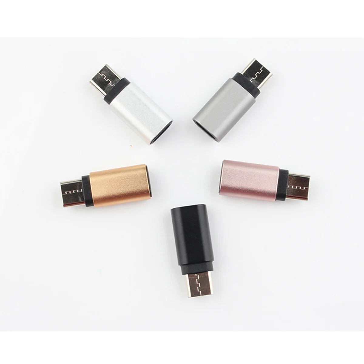 IOS-type-C USB C Кабель-адаптер для зарядки и передачи данных тонкий мини-металлический адаптер для IOS телефона USB C мобильного телефона ноутбука устройства