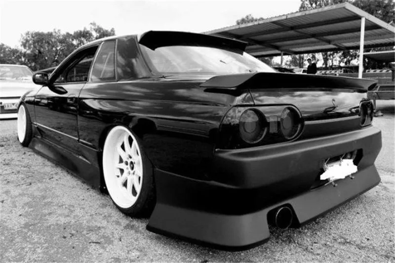 1989-1994 Nissan Skyline R32 GTS GTR Dmax Style Rear Trunk Spoiler CF (9)
