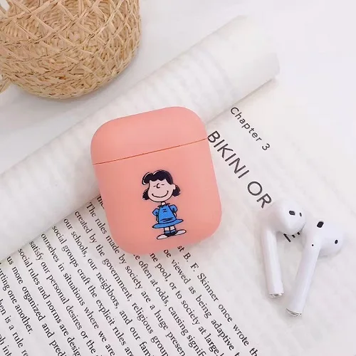 Мультяшный силиконовый чехол для наушников DUMBO из ТПУ и Bluetooth для AirPods 1, защитный чехол для AirPods 2-го зарядного устройства - Цвет: D