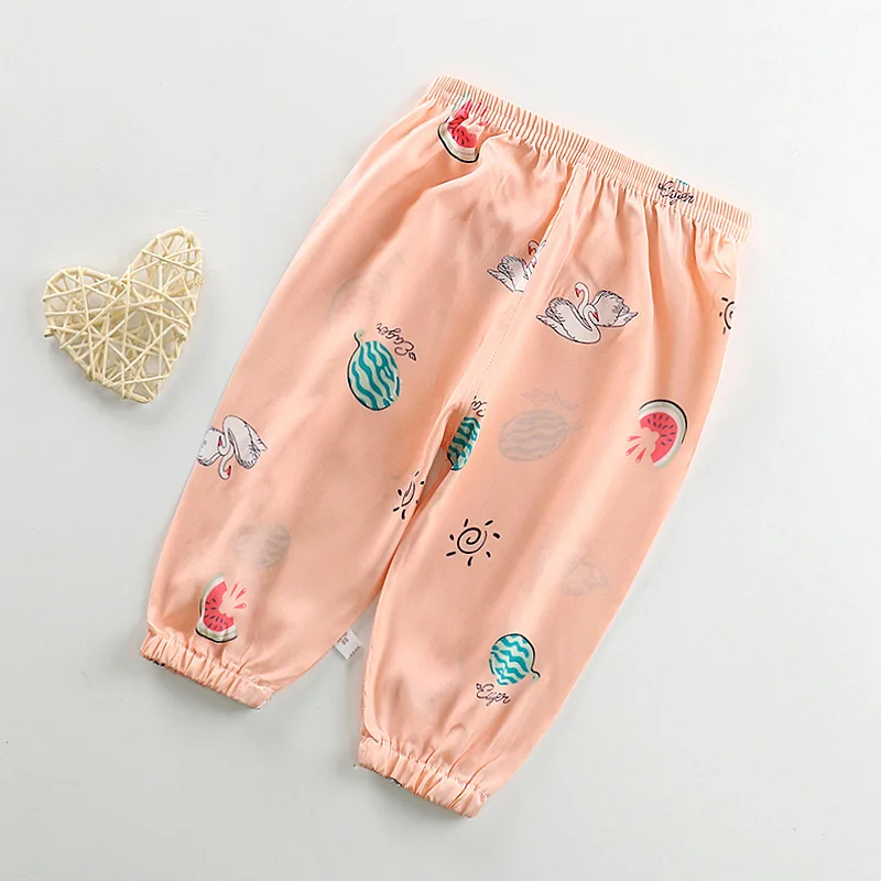 

Summer New Kids Mosquito-proof Pants Fashion Cotton Baby Boy Girl Pajamas Lanterns