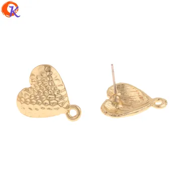 

Cordial Design 100Pcs 15*17MM Jewelry Accessories/Earrings Stud/DIY Earrings Making/Heart Shape/Hand Made/Earring Findings
