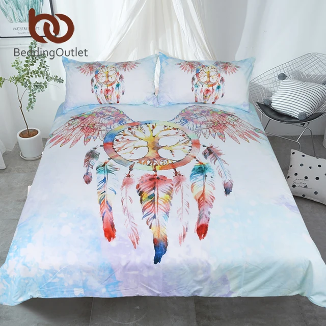 Dream Catcher Comforter Impressive Aliexpress Buy BeddingOutlet Dreamcatcher Bedding Set Feathers Dream Catcher Comforter Impressive Aliexpress Buy BeddingOutlet Dreamcatcher Bedding Set Feathers