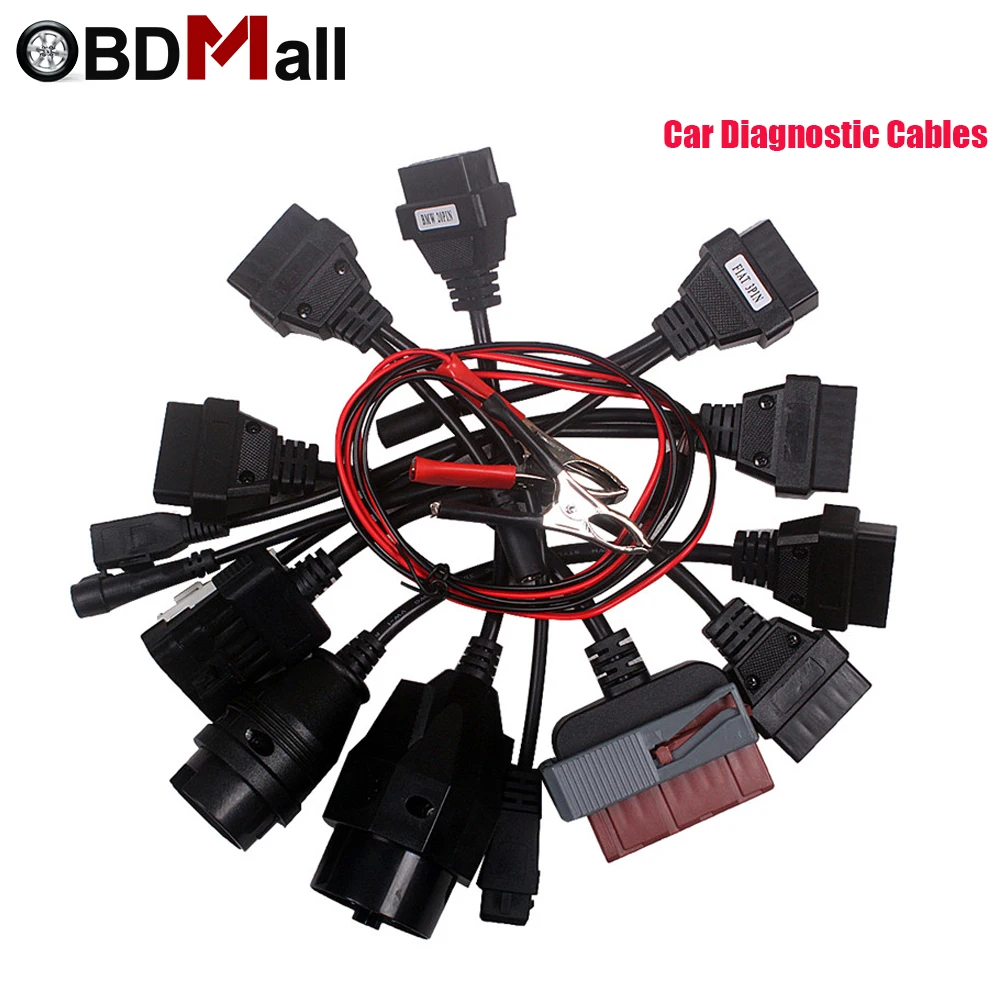 8 In 1 Car Adapter Diagnostic Tool Connector Cable For TCS CDP Pro