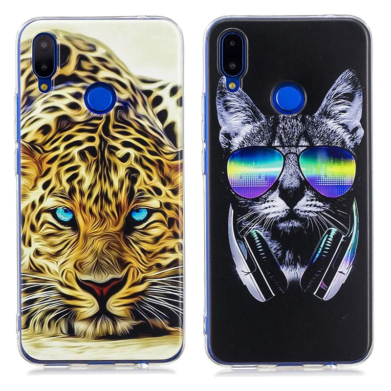 Coloured Drawing Soft Silicone Case For Huawei P20 lite pro P8 9 P smart Plus Mate 10 Honor 7A 7C 9lite Y6 Y7 Y9 |