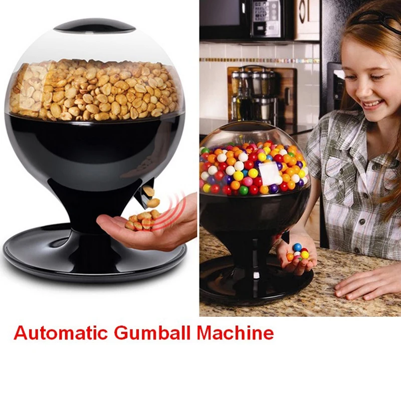 

Wedding Candy Dispenser Automatic Sensor ABS Vintage Gumball Mini Bubble Gum Candy Machine candy dispenser candy box