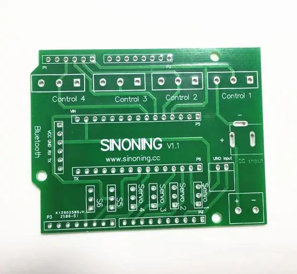 

4dof robot arm control PCB