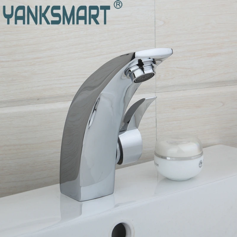 

Modern Luxury Copper Hot & Cold Faucet Taps 8376 Chrome Plated Wash Basin Faucet Mixer Sink Taps,torneiras