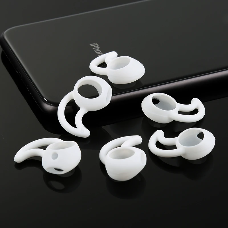 

1pair Soft Silicone for Apple Headphones Replacement Earbud Tips Ar Cap for IPod IPhone 6/6Plus/5/5S/5C Eraphone Accessories