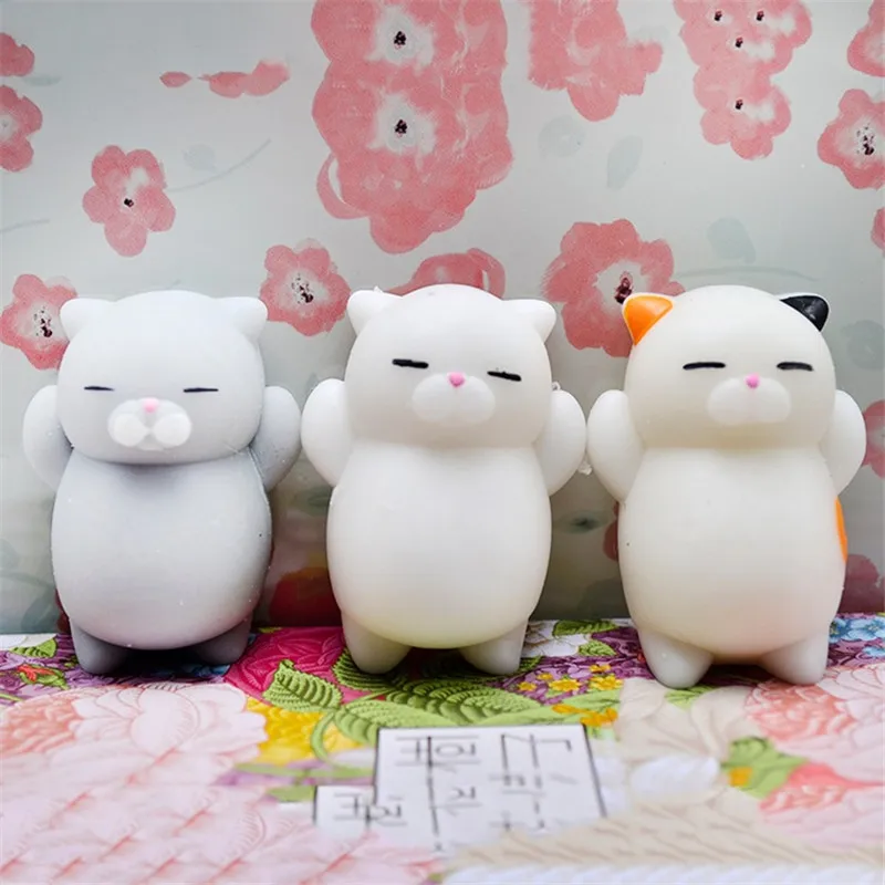 Cute Soft Lovely Cat Squishy Healing Squeeze Fun Kid font b Toy b font Gift Stress