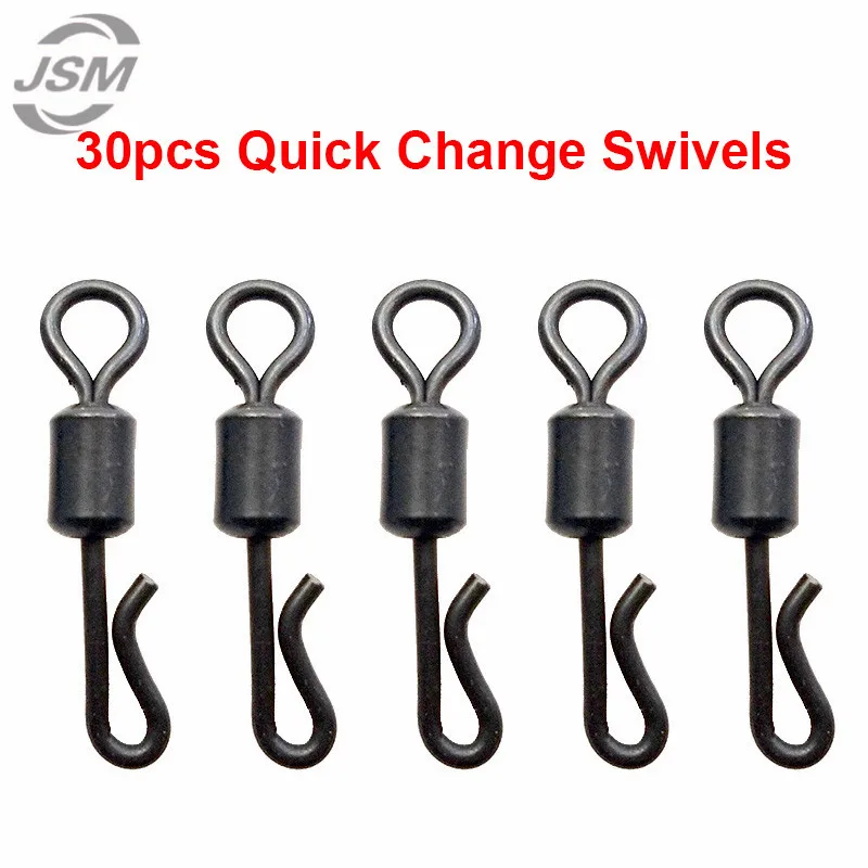 JSM 120 قطع الكارب الصيد الاكسسوارات تعالج مكافحة متشابكة الأكمام الذيل المطاط سلامة الرصاص مقاطع سريعة تغيير يدور مجموعة مع مربع