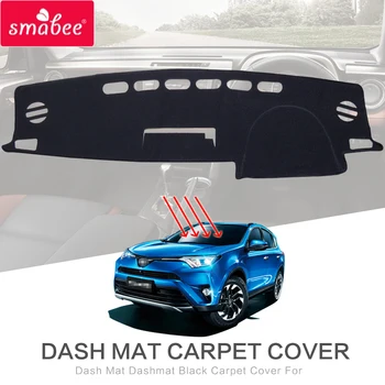 

smabee for TOYOTA RAV4 2015-2017 Accessories Non-Slip Dash Mat Anti-Slip Dashmat Protective Carpet Cover Dashboard Pad Sunscreen