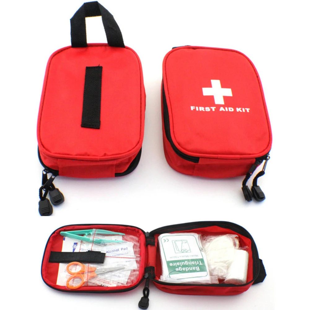 

Newly Portable First Aid Kit Bag Home Emergency Medical Rescue Case Box 19ing