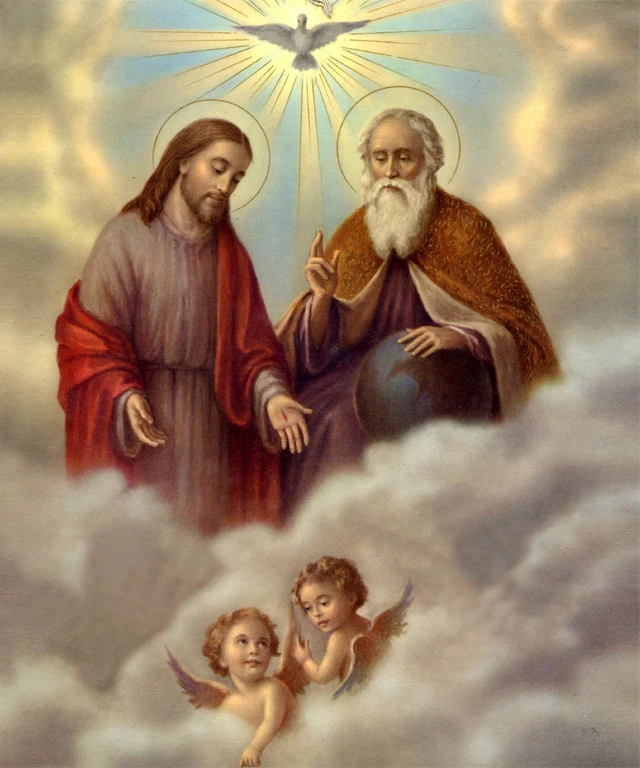 La DIVINA PROVIDENCIA retrato clásico pintura al óleo sobre Museum Quality  lienzo pintado a mano por artista famoso envío gratis|oil painting  paintings|oil on canvas paintingoil painting color palette - AliExpress