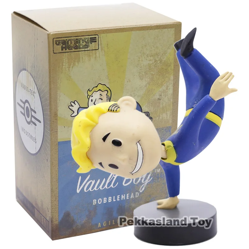 Fallout 4 Bobblehead vaddle Boy Gaming Heads игрушка Серия 2 фигурка Коллекционная модель игрушки - Цвет: Agility