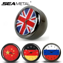 Автомобильные цифровые часы приборной панели автомобиля воздуха на выходе украшение для Audi BMW Форд Тойота KIA сплав световой указатель аксессуары Товары