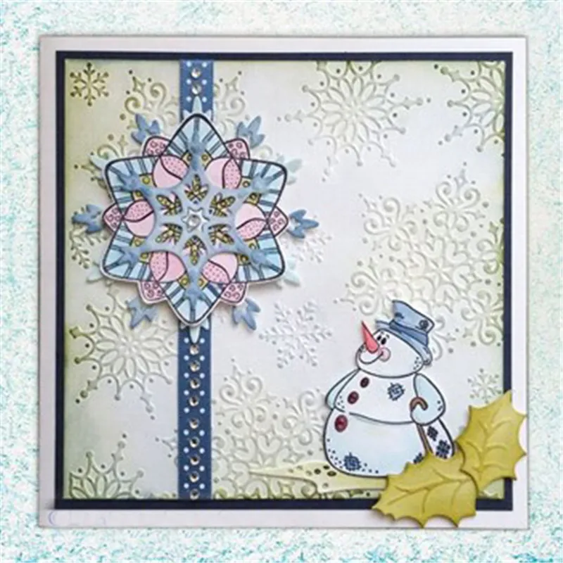 

Naifumodo Snowman Metal Cutting Dies New 2019 for Scrapbooking Card Making Album Embossing Stencil Craft Diecut
