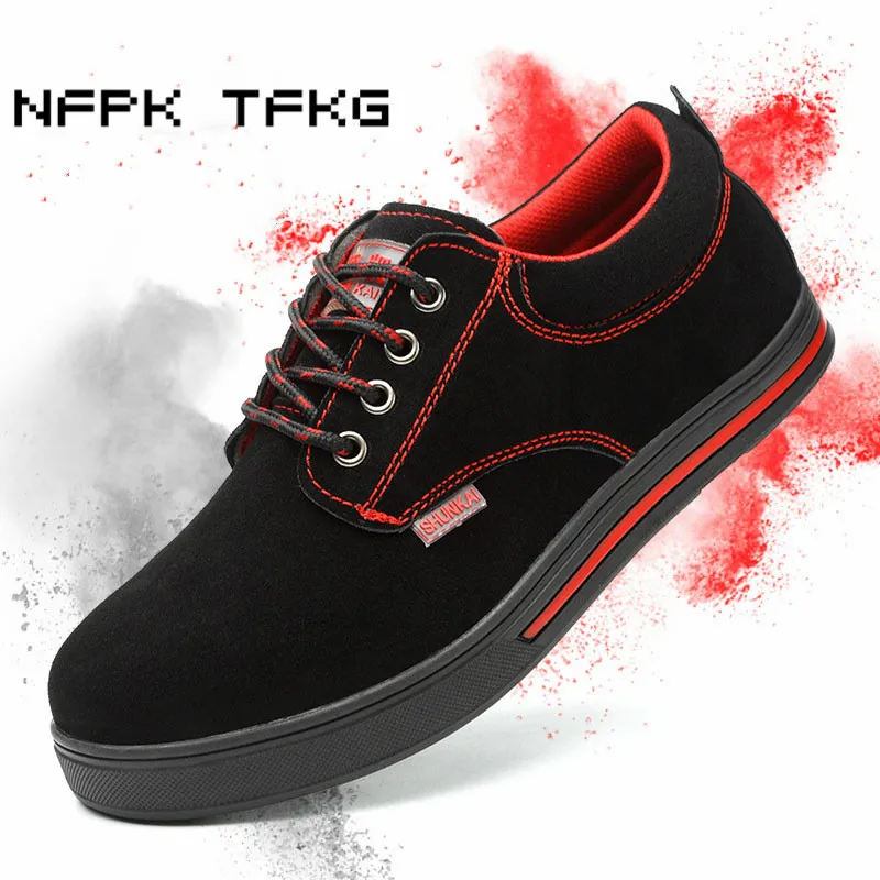 mens large size steel toe cap work safety shoes cow suede leather platform flats anti-pierce building site worker security boots цена mens large size steel toe cap work safety shoes cow suede leather platform flats anti-pierce building site worker security boots цены онлайн
