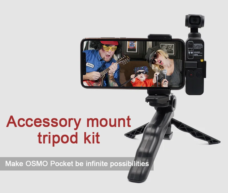 DJI OSMO карманные аксессуары ручной держатель для камеры телефона кронштейн фиксированная подставка держатель для мобильного телефона OSMO Карманный