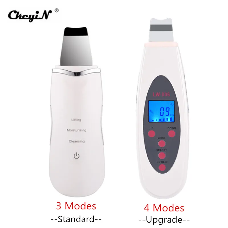 Facial Ultrasonic Skin Scrubber Spatula Infusion Exfoliation Ultrasound Face Cleaning Peeling Pore Cleaner Blackhead Remover 39