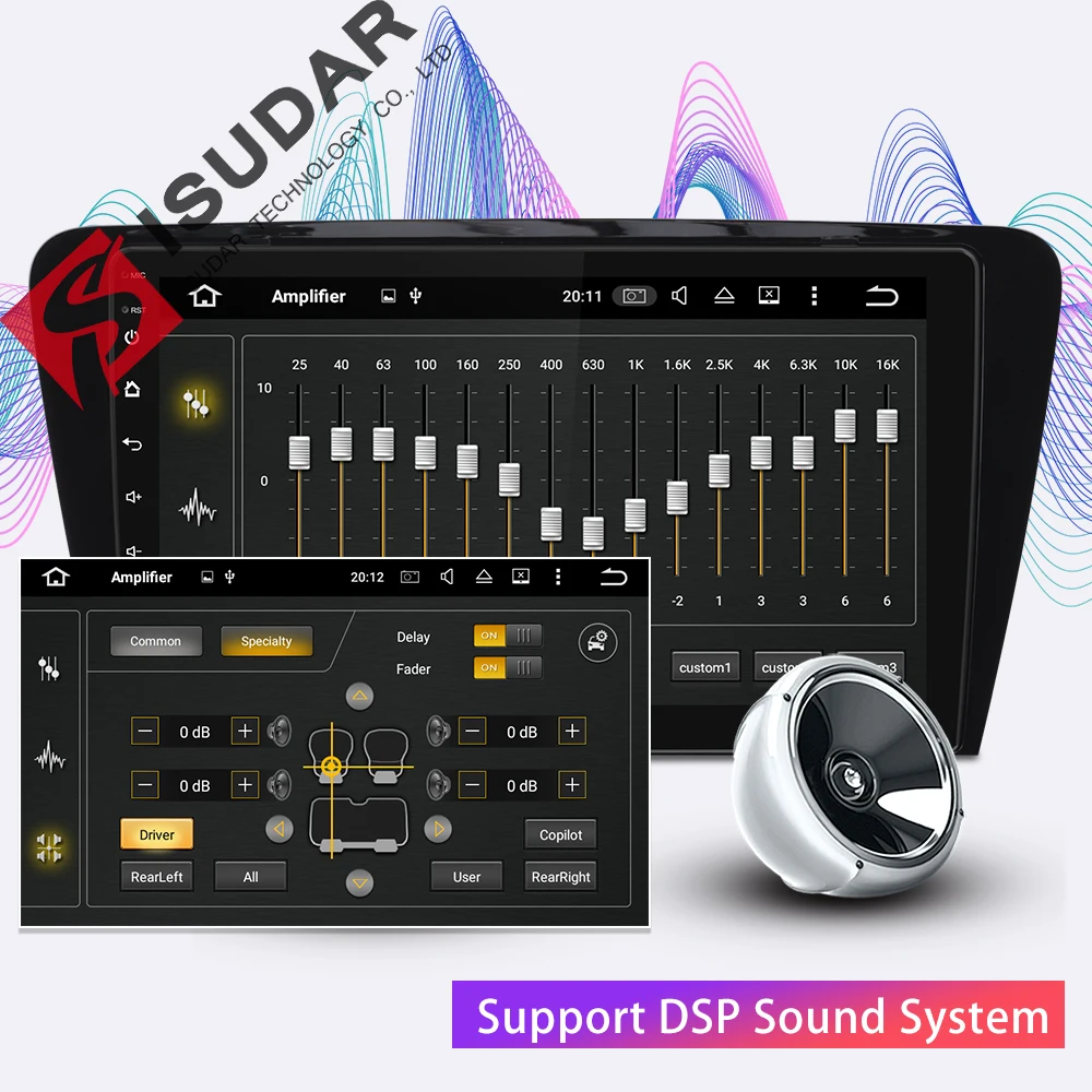  Isudar Auto Multimedia-Player 1 Din DVD Automotivo Android 9 Für Skoda/Octavia 2014-GPS Quad Core R