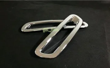 

1 Pair Chrome Rear Tail Fog Light Lamp Cover Trim For Chevrolet TRAX TRACKER 2013 2014 2015 Decorative accessories