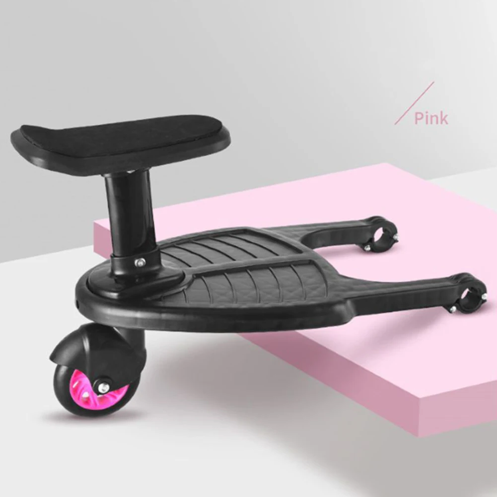 

Second Child Sitting Seat Auxiliary Accessories Artifact Fashion Standing Plate Hanging Adapter Travel Stroller Pedal Trailer