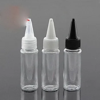 

Free shipping50pcs,20ml pointed nose cap bottles,medicine bottles,small capacity plastic bottle,Refillable bottles