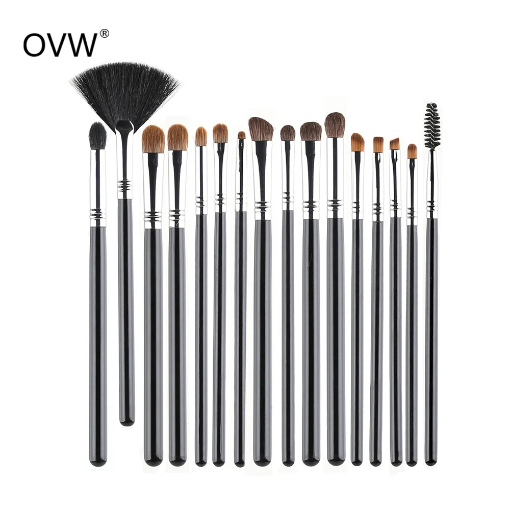 

OVW Face Professional Make Up Brush Eye Shadow Blending Manually Bundled Natural Hair Makeup Brushes Set