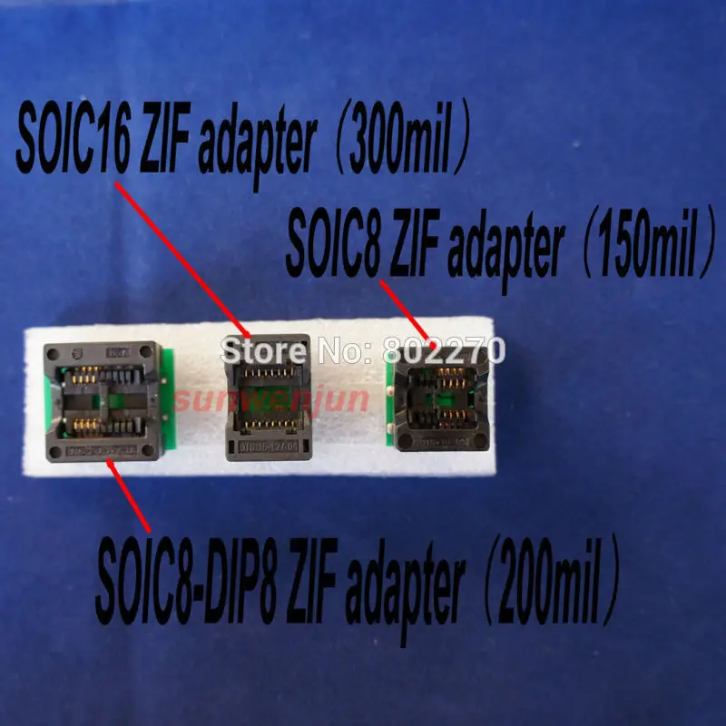 USB EEPROM SPI биос Универсальный SP8-A программатор поддержка 4000+ чипы, включает 3 адаптера