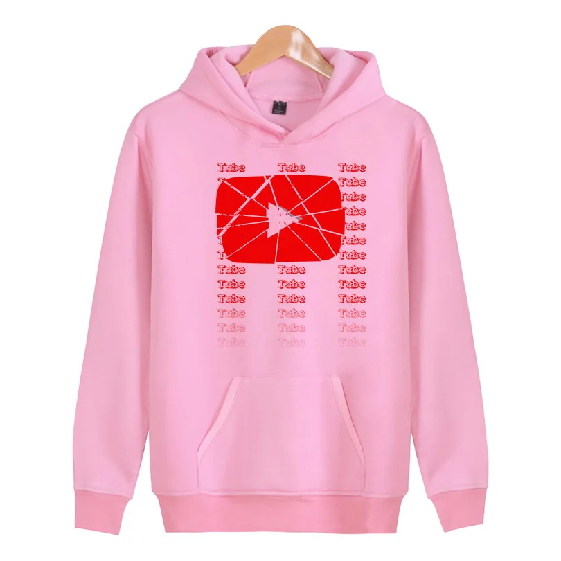 Youtubers 2018 New  Print Black Sweatshirt Men Hoodies Fashion Solid Hoody Men Pullover Men's male X6052