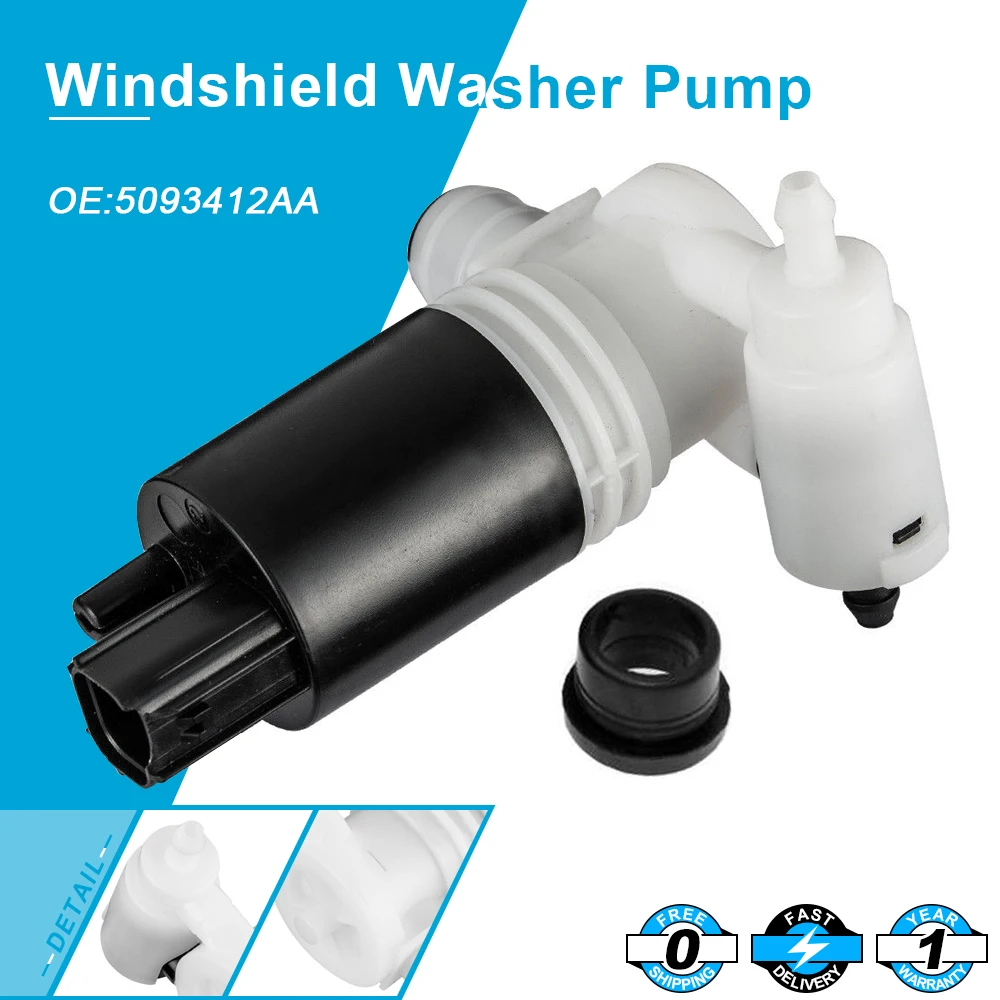 

Windshield Washer Pump For Jeep Liberty Dodge Chrysler Town Country Land Rover