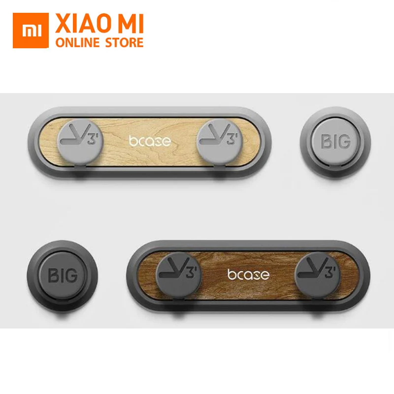 

Wholesale Xiaomi Mijia Tup2 USB Cable Storage Wired Organizer Magnetic Absorption Clip Holder Office home Desk Cable Organizer