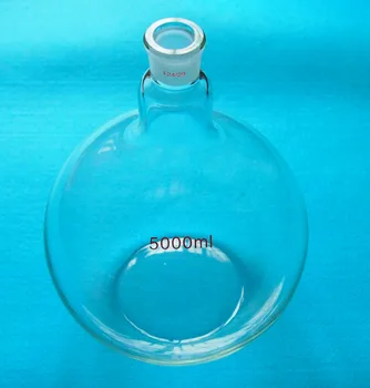 

5000ml,24/29,1-neck,Flat Bottom,Glass Flask,5L,Single Neck,Lab Chemical Vessel