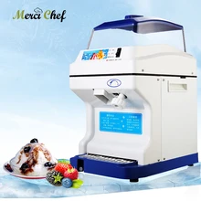 Commercial 300W Electric Ice Shaver Snow Cone Ice Crusher Machine Adjustable Ice Thickness Slushy Maker 220V 200kgs/h Commercial 300W Electric Ice Shaver Snow Cone Ice Crusher Machine Adjustable Ice Thickness Slushy Maker 220V 200kgs/h