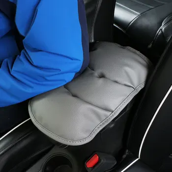 

Jameo Auto Car Armrests Cover Pad Vehicle Center Console Arm Rest Seat Pad for Land Rover LR4 LR2 for Range Rover Evoque