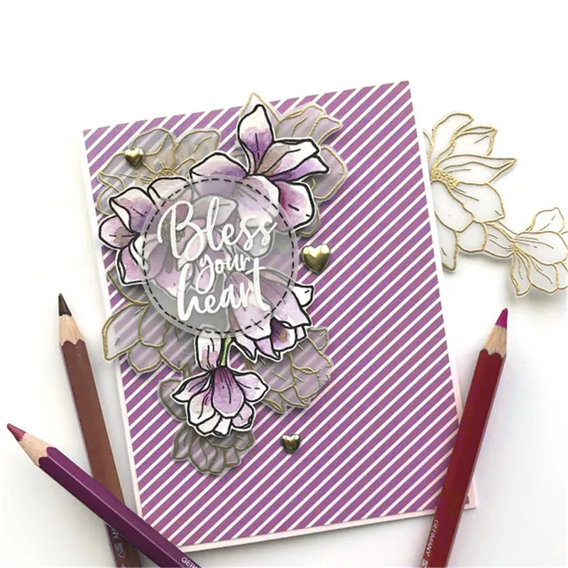 

6Pcs/Lot New Clear Stamps For Dies Scrapbooking Card Making Album Alphabet Embossing Craft Silicone Transparent Stamps New 2019