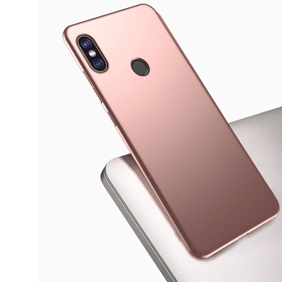 Жесткий чехол для XiaoMi RedMi 5 Plus Пластик матовый Note 3 4 4A 4x5 5A Mi 4c 5S 6 5X A1 A2 с эффектом