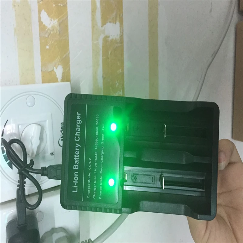 Универсальное зарядное устройство Micro USB 1 шт. для литий-ионных аккумуляторов 14500